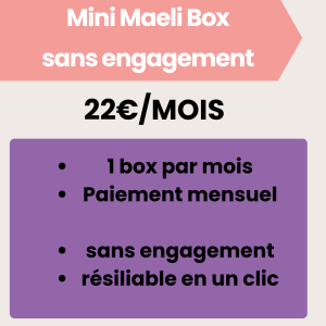 Mini Maeli box abonnement sans engagement